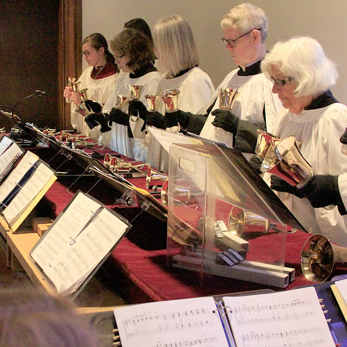 Bell Choir Performing